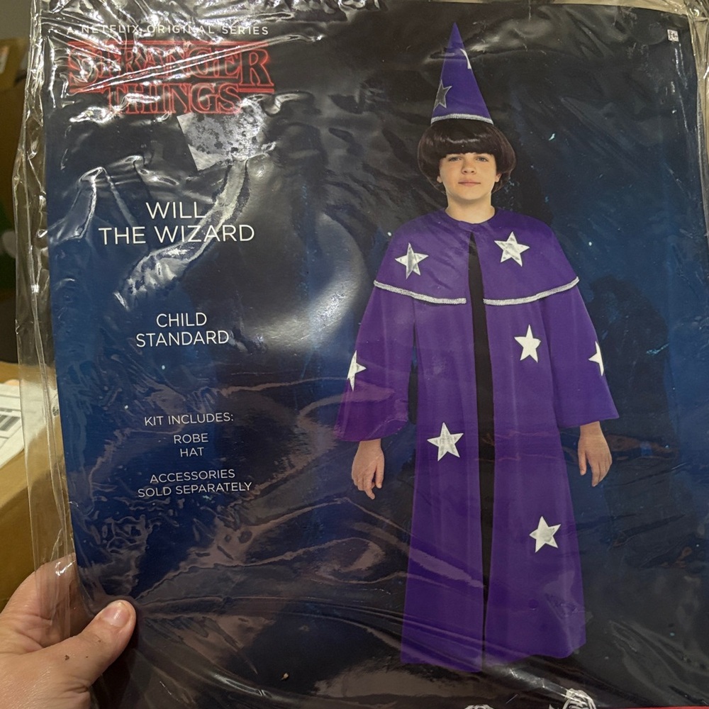 Mystical Wizard Kids Costume - Purple